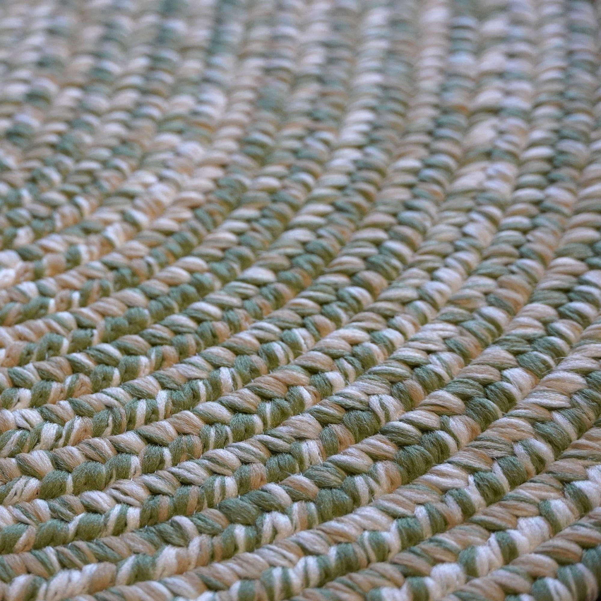 Braided A359 Green Rugs #color_green