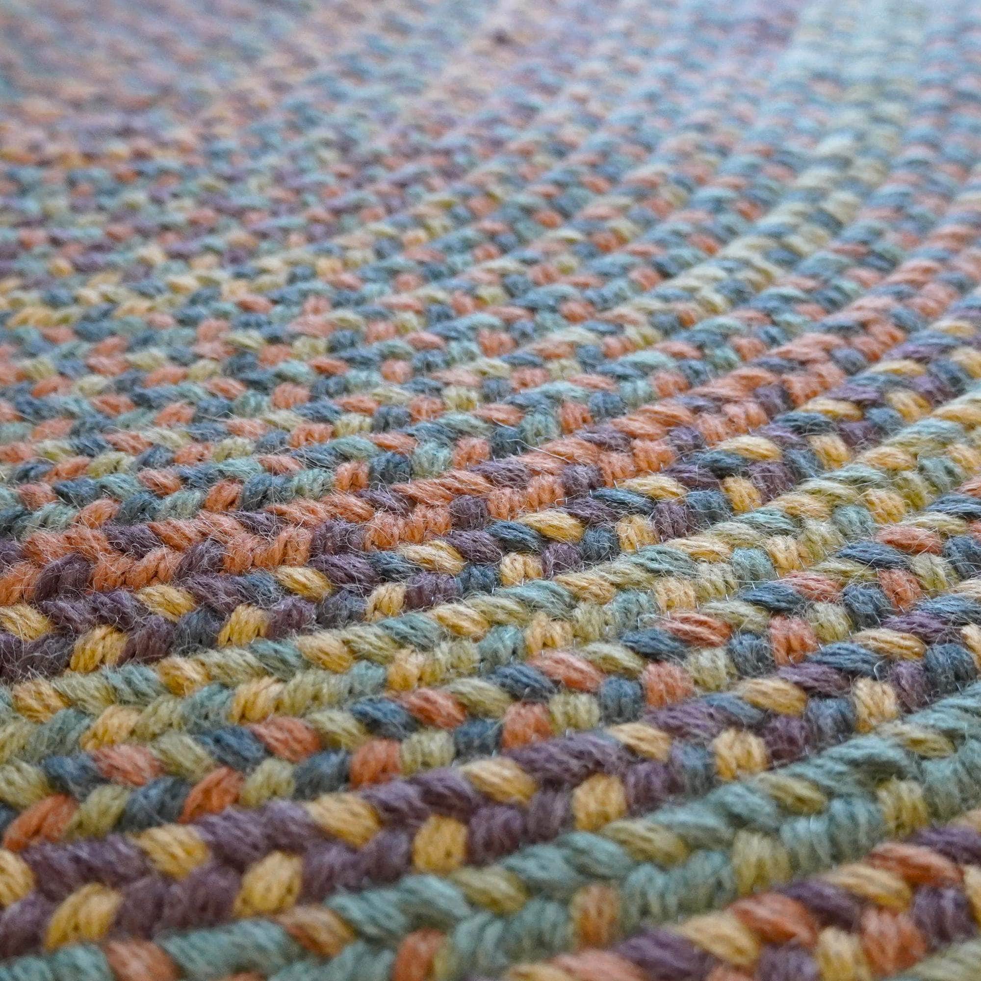 Braided A362 Multi-colored Rugs #color_multi-colored