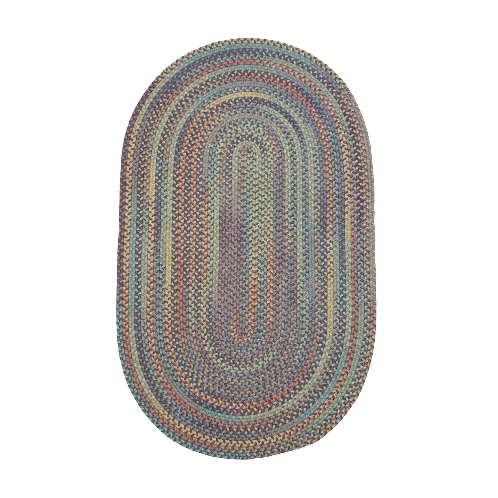 Braided A362 Multi-colored Rugs #color_multi-colored