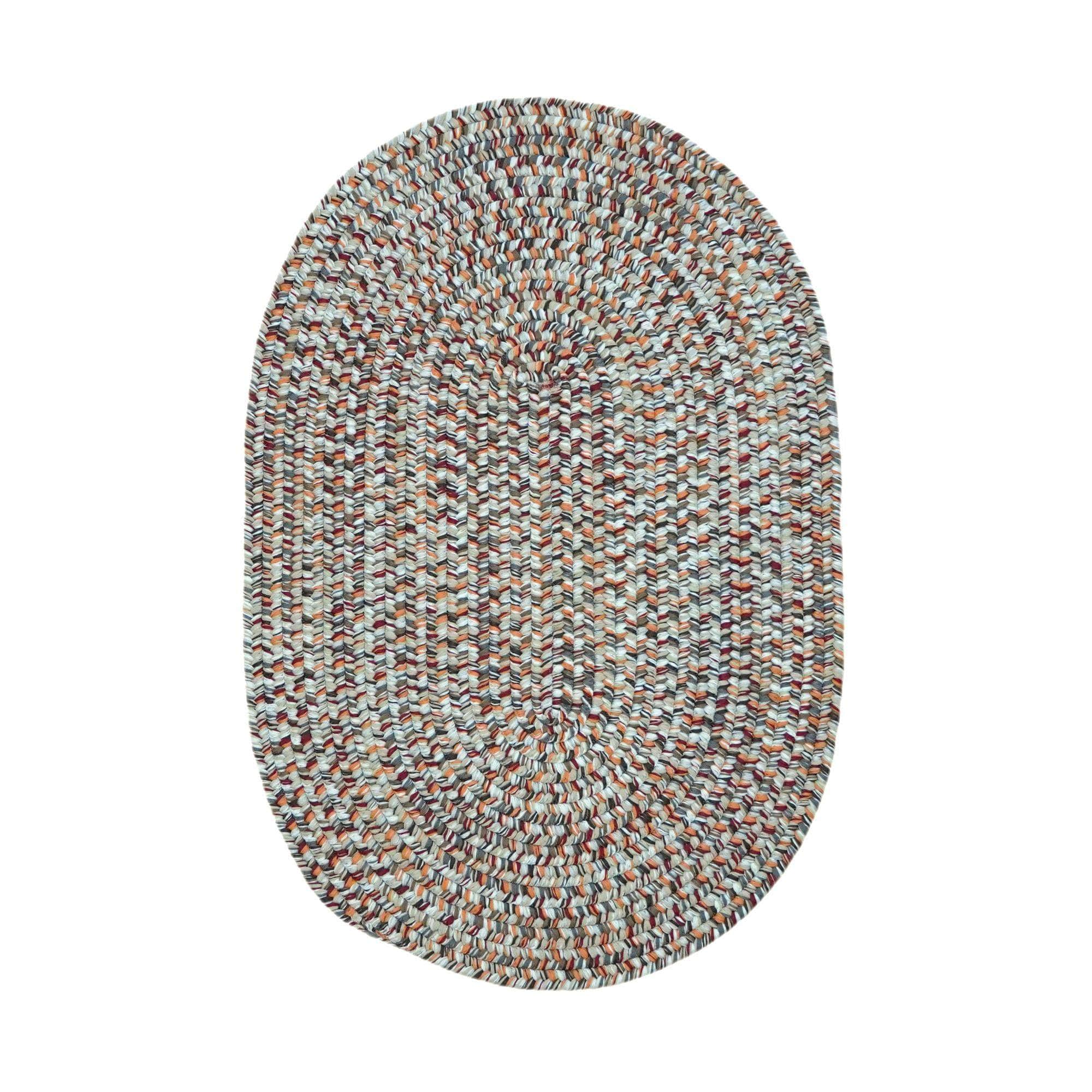Braided ZE53 Red Rugs #color_red