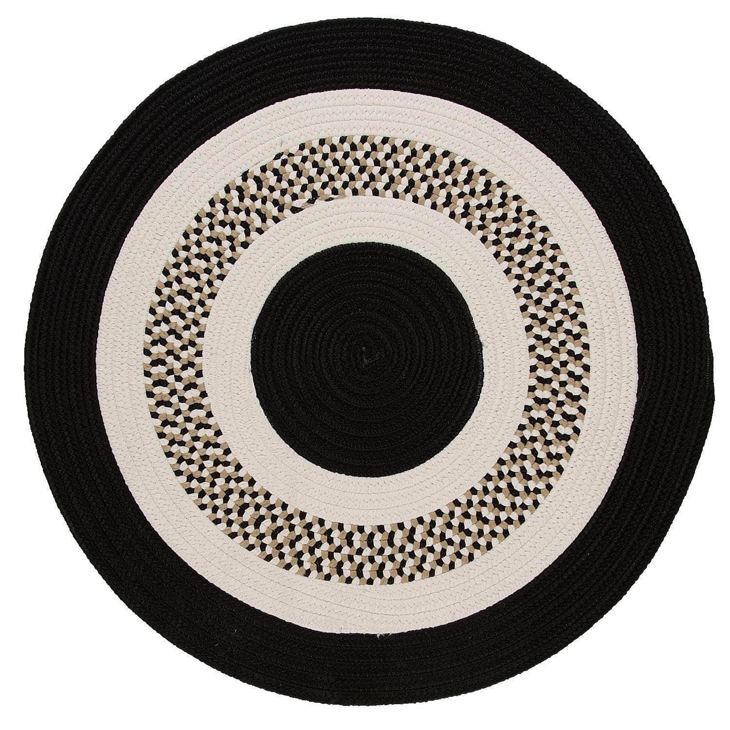 Braided FB41 Black Area Rug #color_black