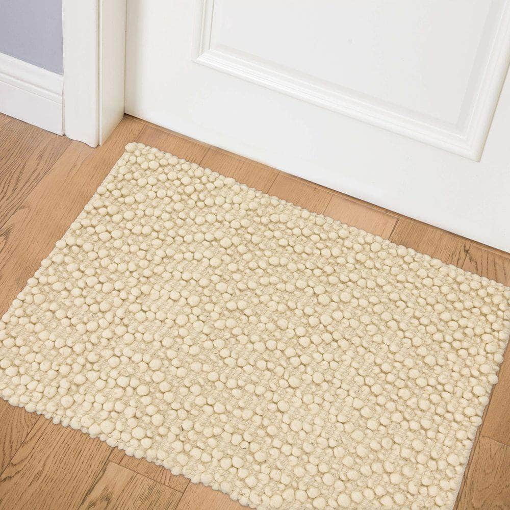 Gorbea GR1 Vanilla Ivory Area Rug #color_vanilla ivory