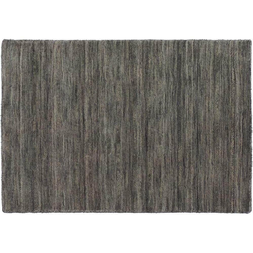 Rafia RF100 Charcoal Grey Area Rug #color_charcoal grey