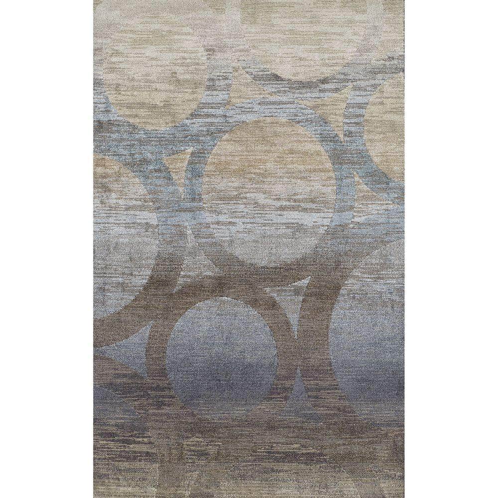 Antigua AN9 Chocolate Brown Area Rug #color_chocolate brown