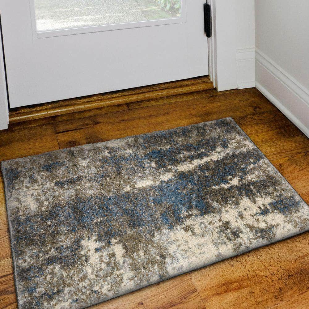 Orleans OR13 Moonbeam Blue Area Rug 