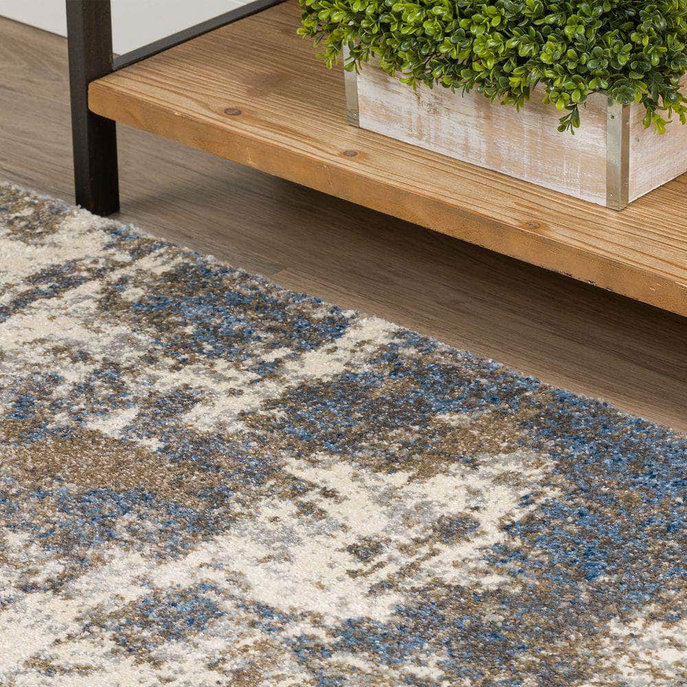 Orleans OR13 Moonbeam Blue Area Rug 