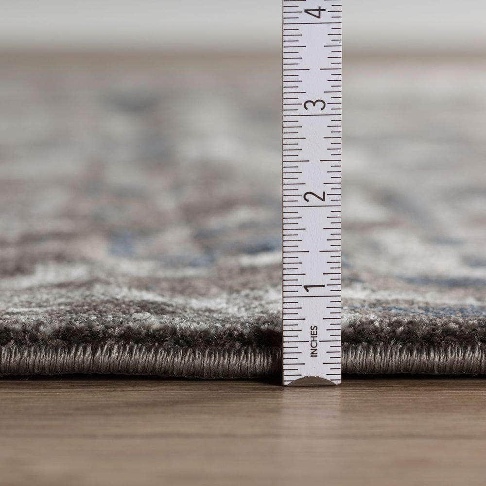 Upton UP1 Pewter Grey Area Rug #color_pewter grey