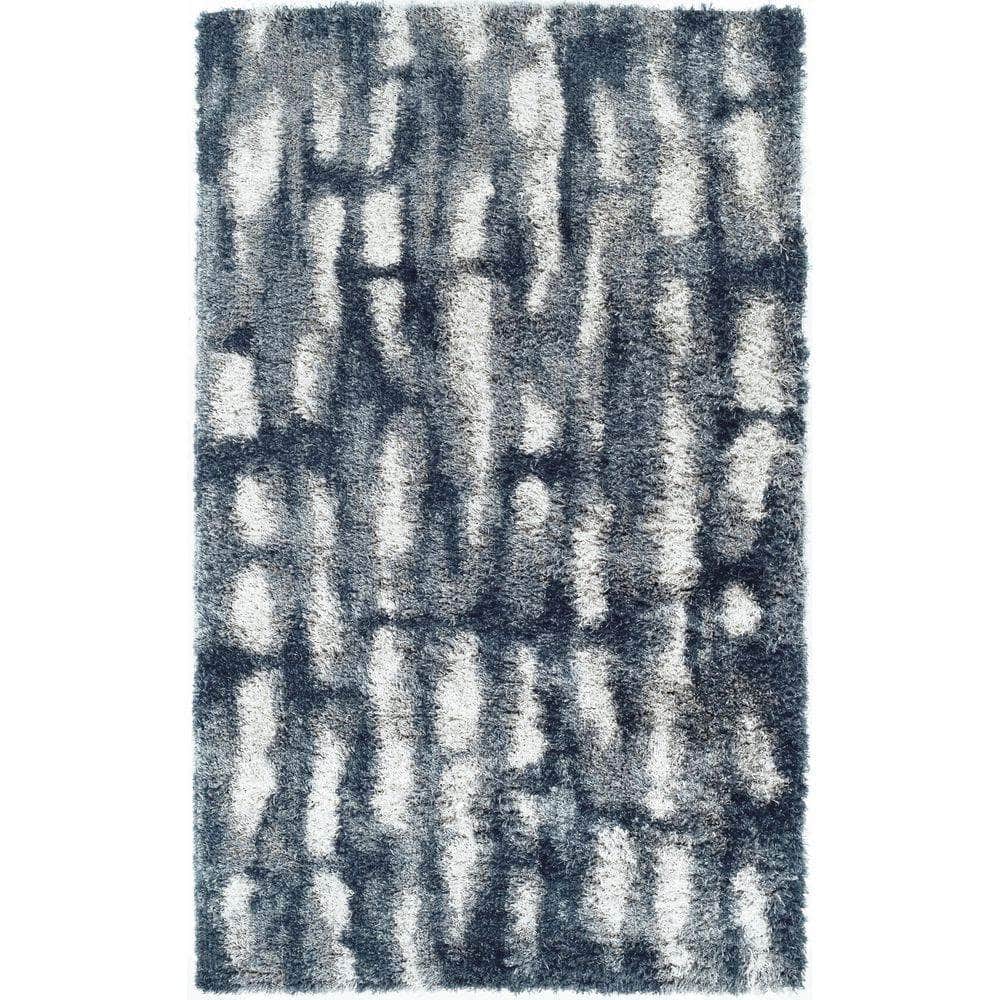 Arturro AT13 Indigo Blue Area Rug #color_indigo blue