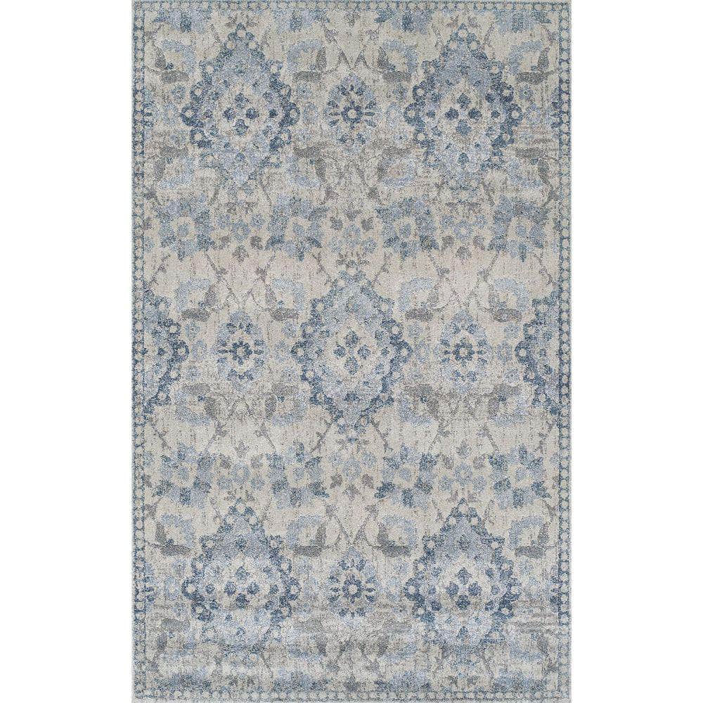 Antigua AN5 Linen Blue Area Rug #color_linen blue