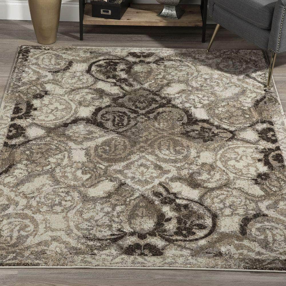 Antigua AN10 Mocha Brown Rug #color_mocha brown