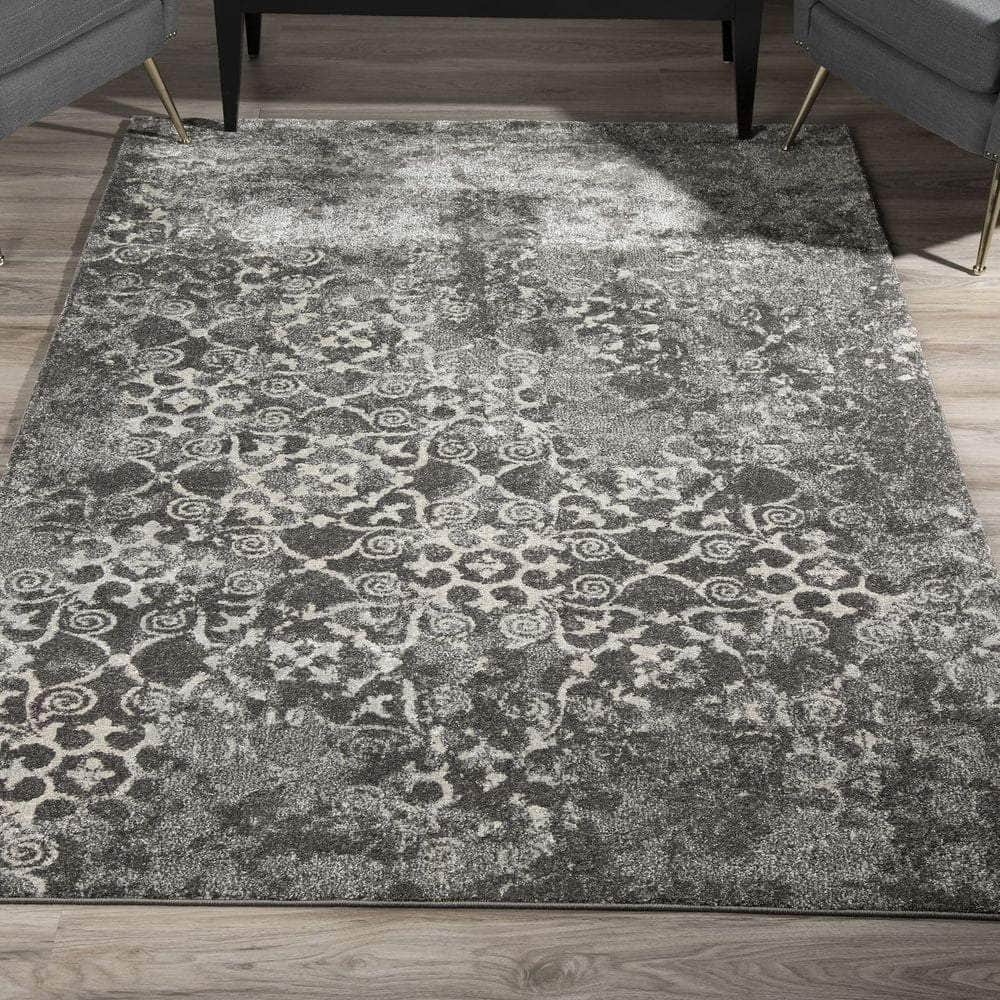 Antigua AN6 Grey Area Rug #color_grey