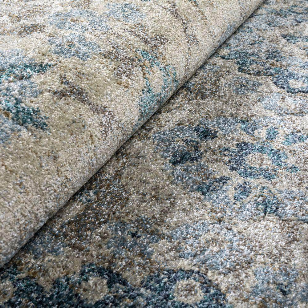 Antigua AN5 Linen Blue Area Rug #color_linen blue