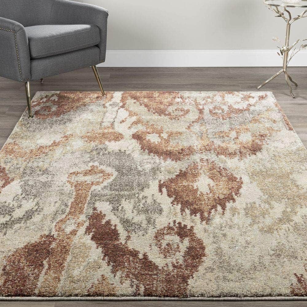 Fresca FC2 Spice Red Area Rug #color_spice red