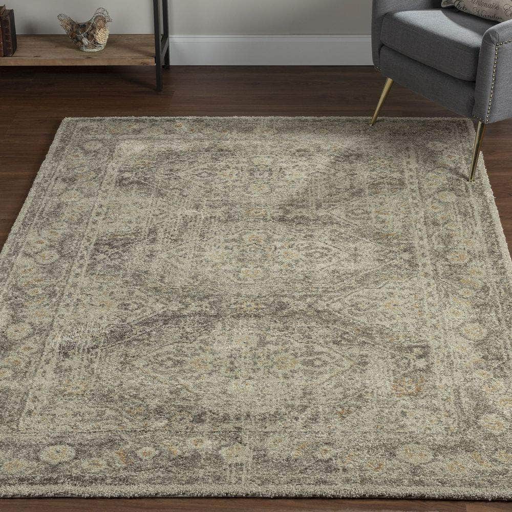 Fresca FC4 Taupe Brown Area Rug #color_taupe brown
