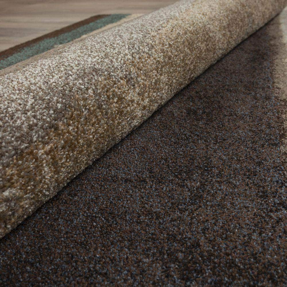 Antigua AN2 Chocolate Brown Rug #color_chocolate brown