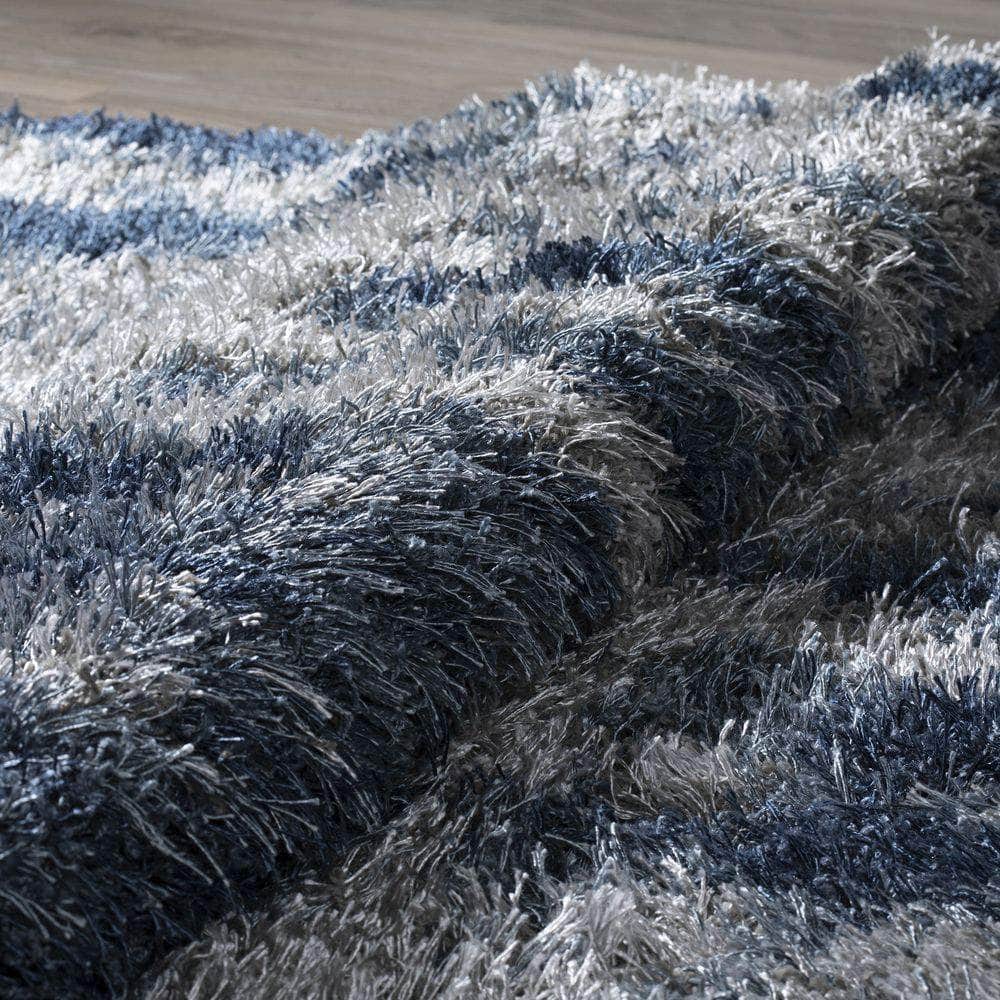 Arturro AT11 Navy Blue Area Rug #color_navy blue