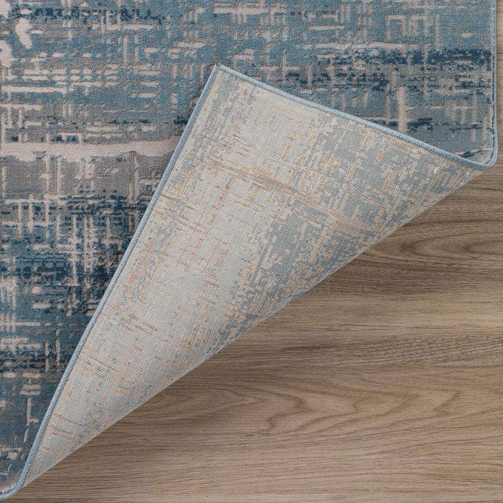 Cascina CC5 Indigo Blue Area Rug #color_indigo blue