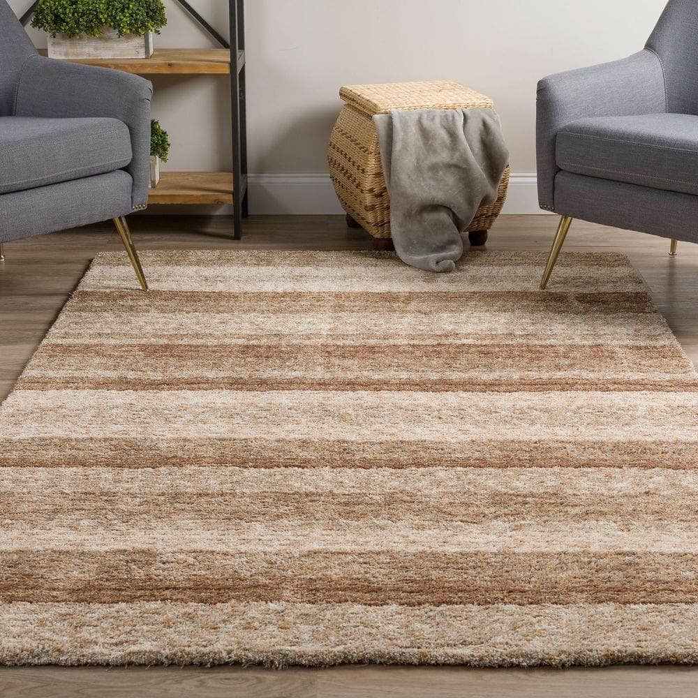 Joplin JP1 Earth Brown Area Rug #color_earth brown