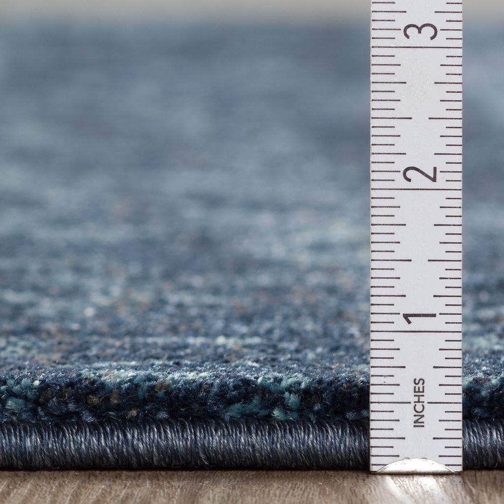 Geneva GV214 Multi Blue Area Rug #color_multi blue