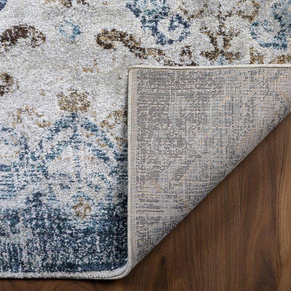 Antigua AN11 Blue Rug #color_blue