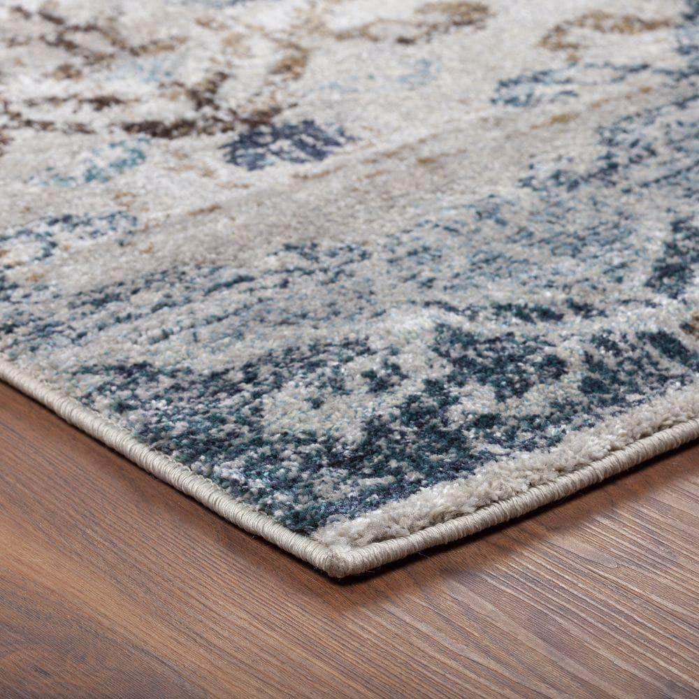 Antigua AN11 Blue Rug #color_blue