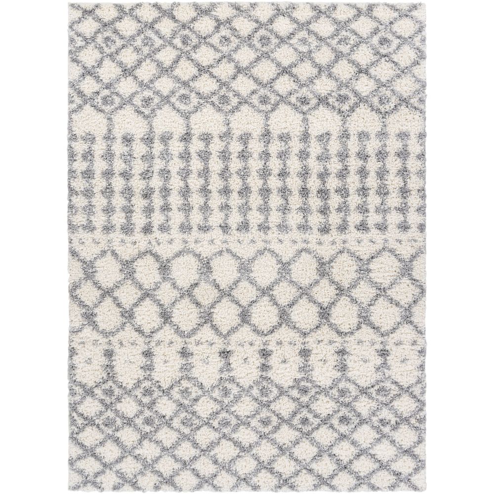 Deluxe Shag DXS-2312 Off-White Rugs #color_off-white