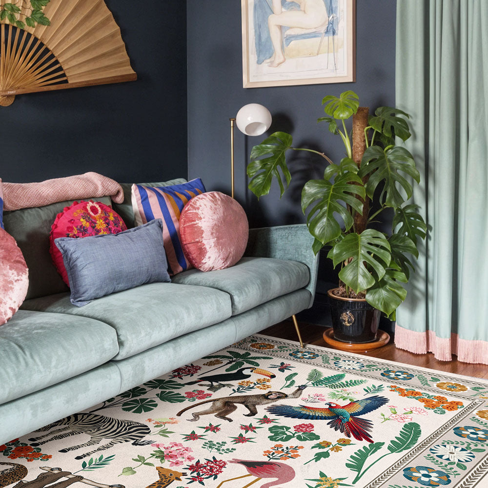 Ember Machine Washable Area Rug