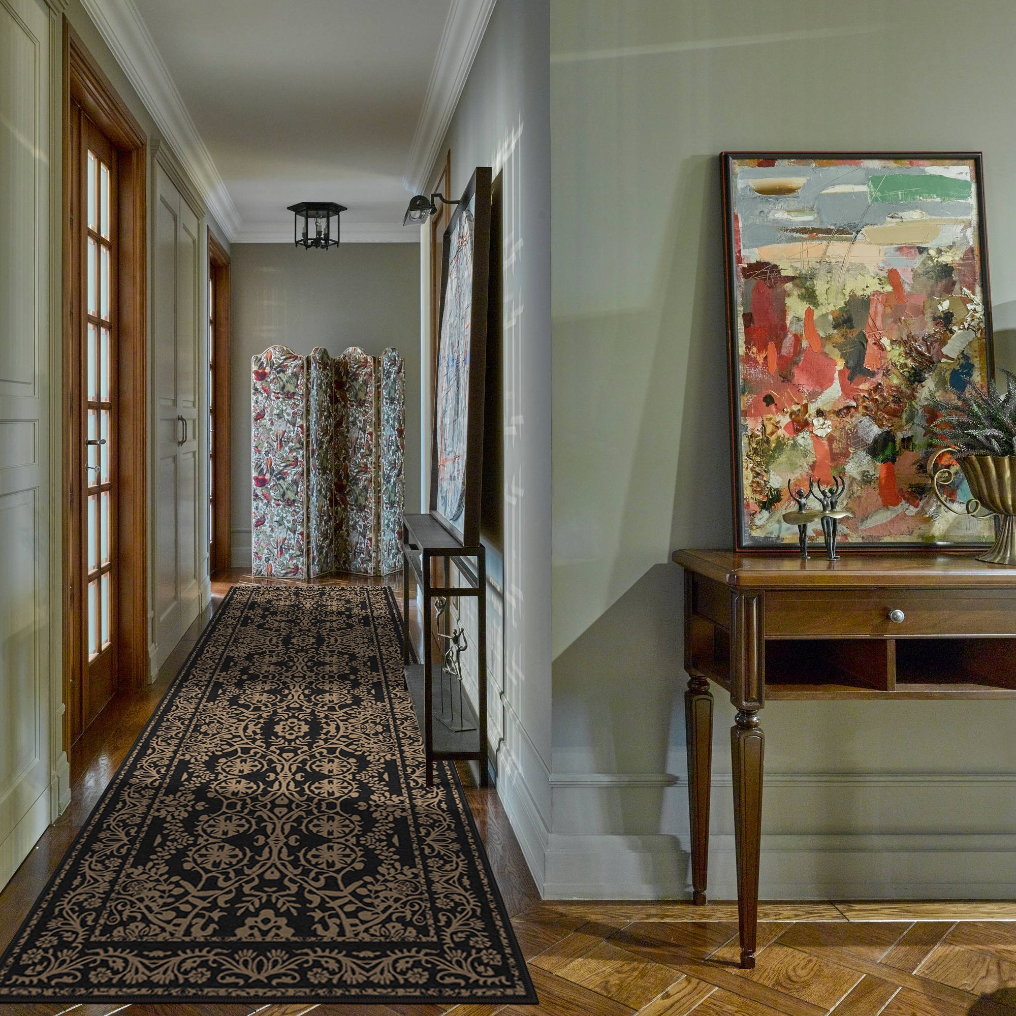 Pelion Machine Washable Area Rug