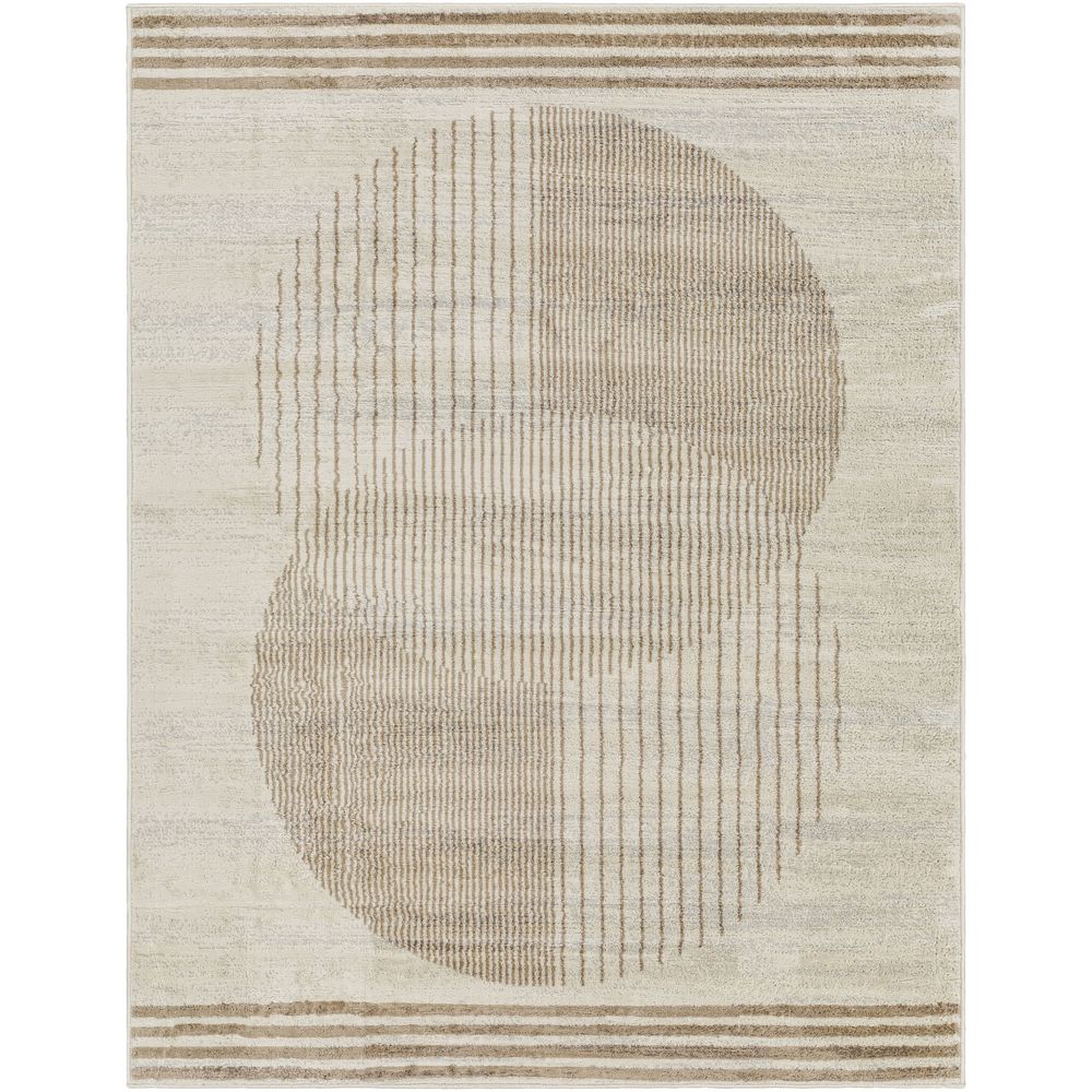 Floransa FSA-2376 Ivory / Brown Rugs #color_ivory / brown