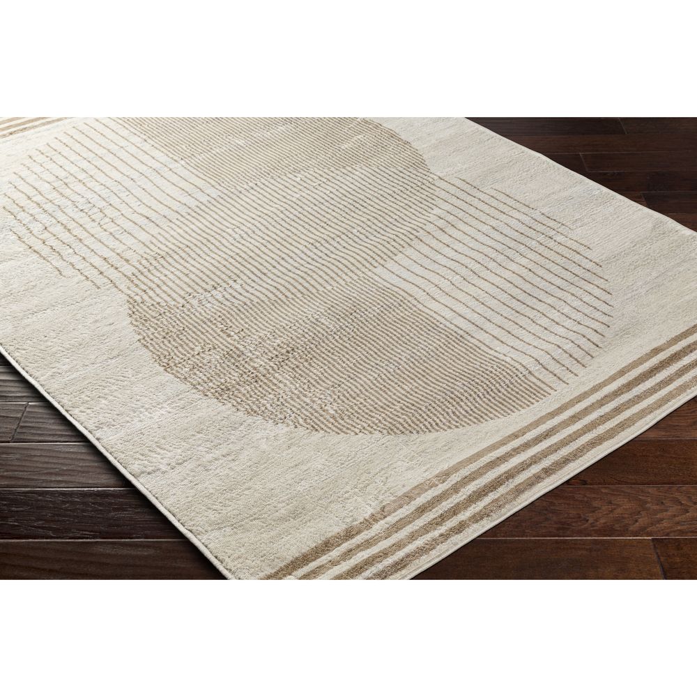 Floransa FSA-2376 Ivory / Brown Rugs #color_ivory / brown