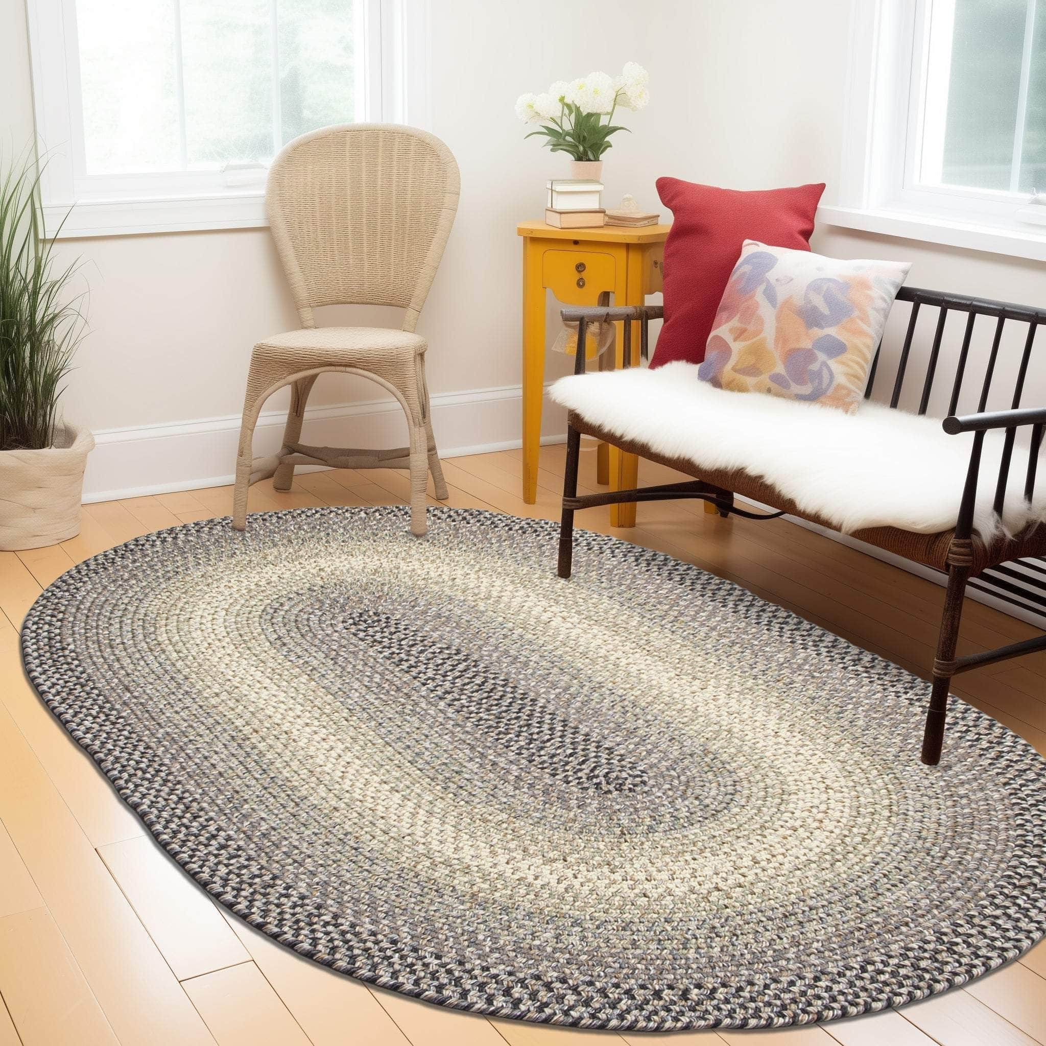 Ridgewood Indoor Outdoor Braided Rug 