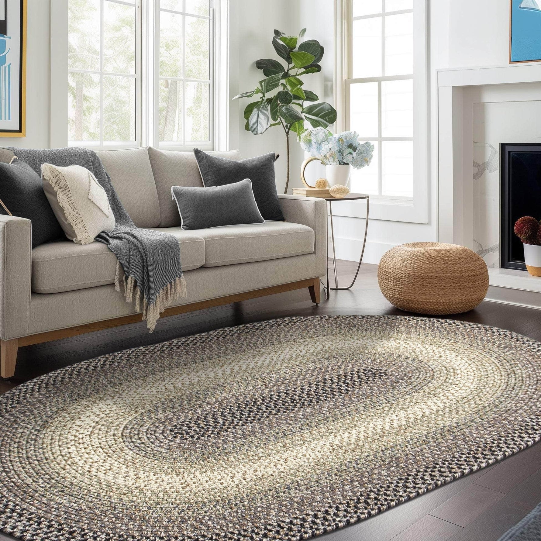 Ridgewood Indoor Outdoor Braided Rug 