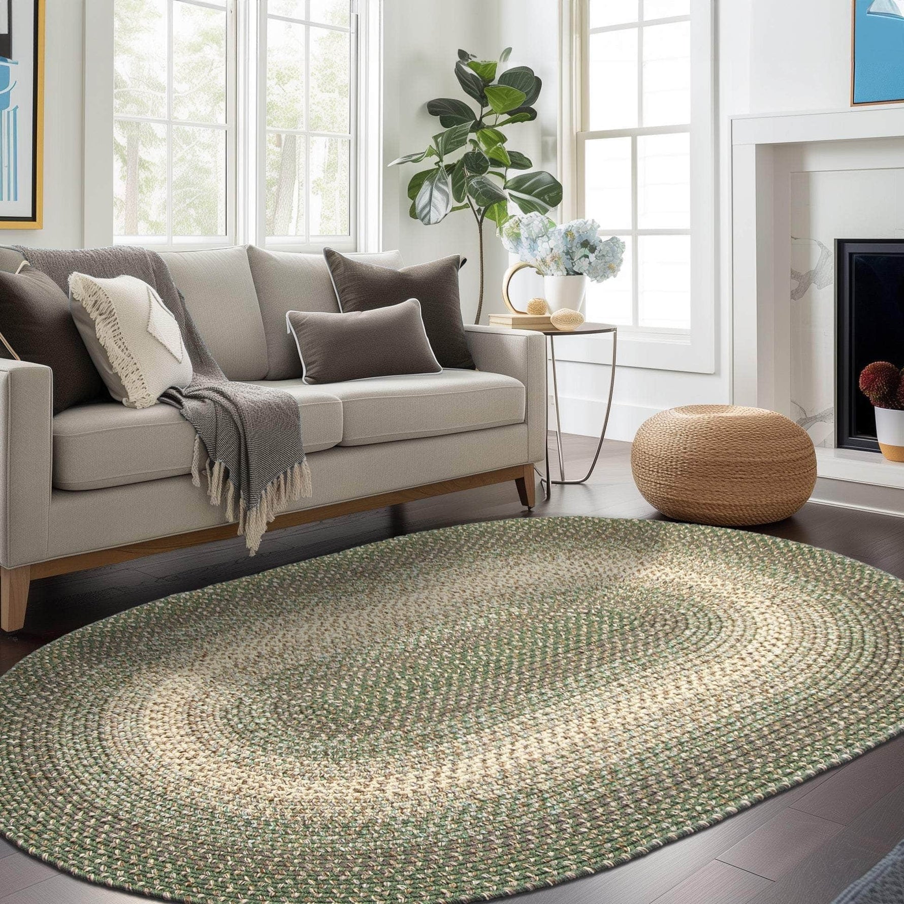 Ridgewood Indoor Outdoor Braided Rug 