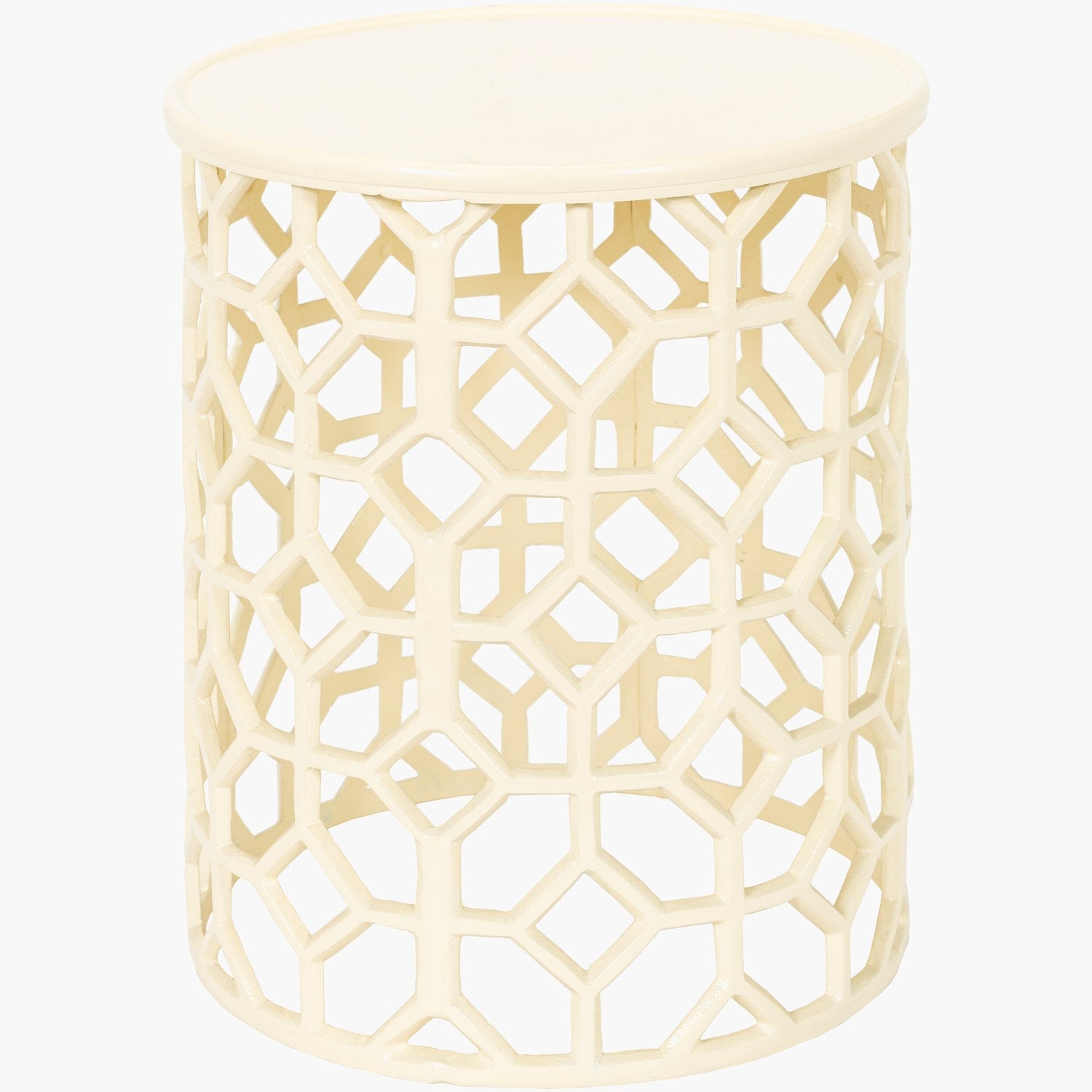 Hale End Table in Yellow