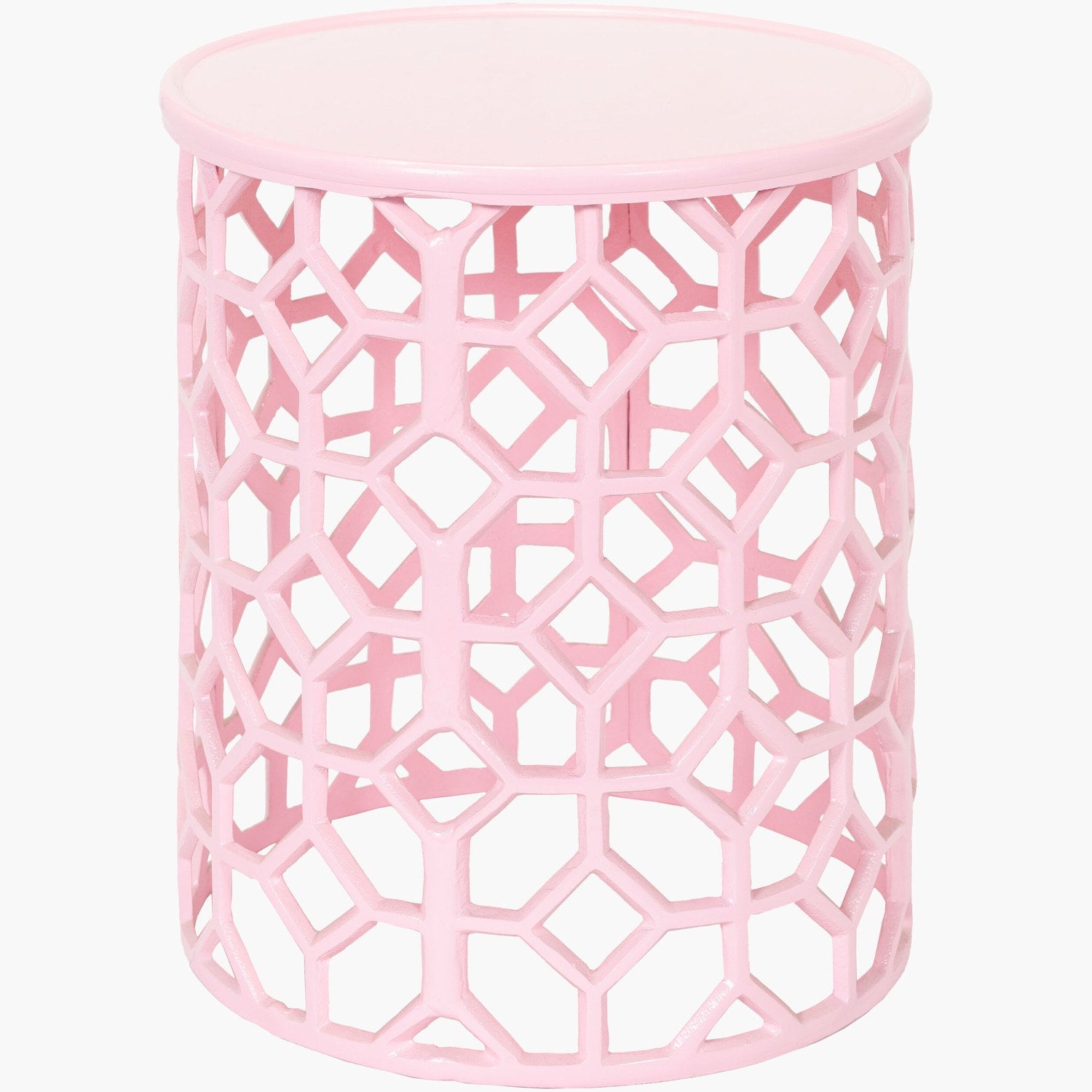 Hale End Table in Blush