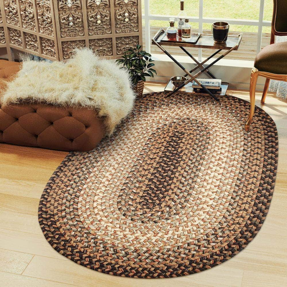 Hartford Braided Rug for Indoor / Outdoor Use 