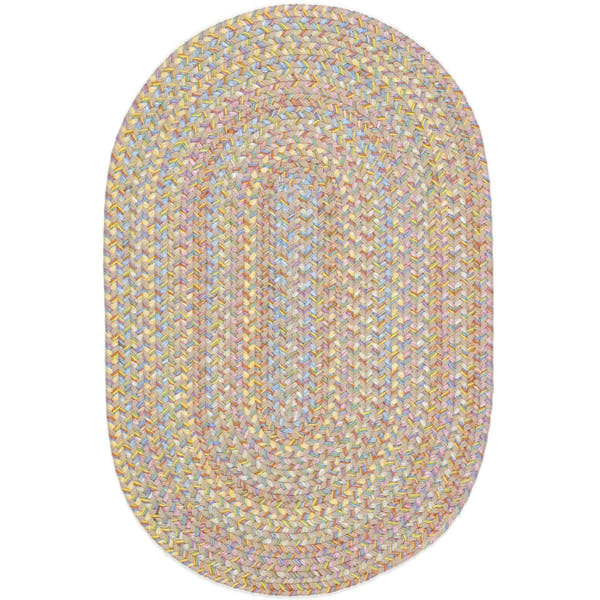 Hipster Kids and Playroom Braided Rug 