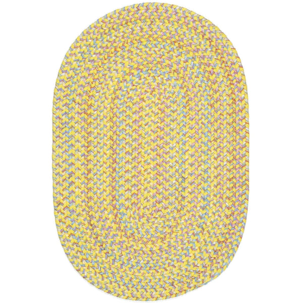 Hipster Kids and Playroom Braided Rug 