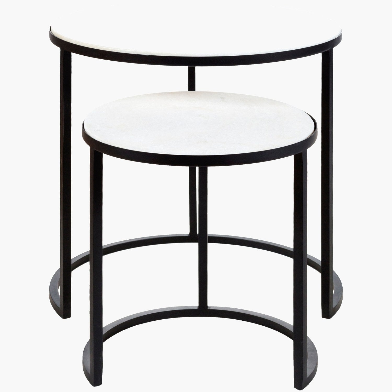 Hearthstone End Table in Ivory