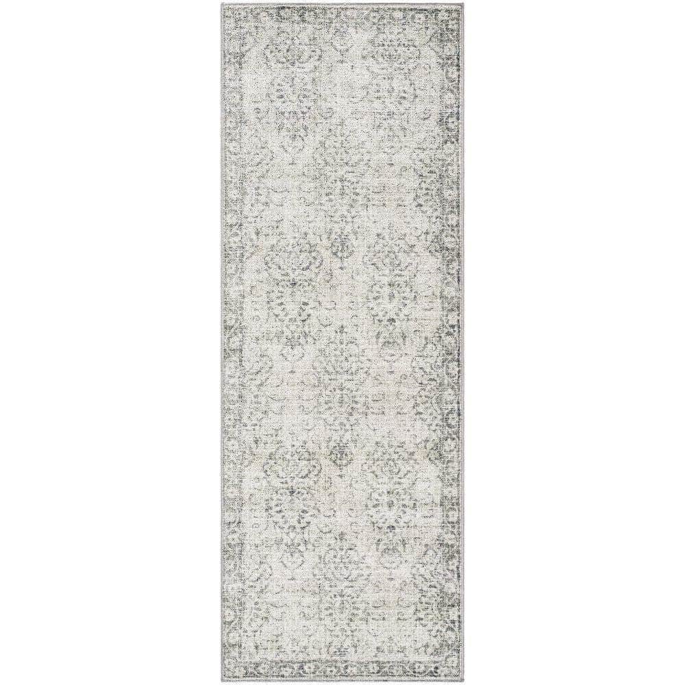 Machine Woven CAH-2305 Beige, Medium Gray Rugs #color_beige, medium gray