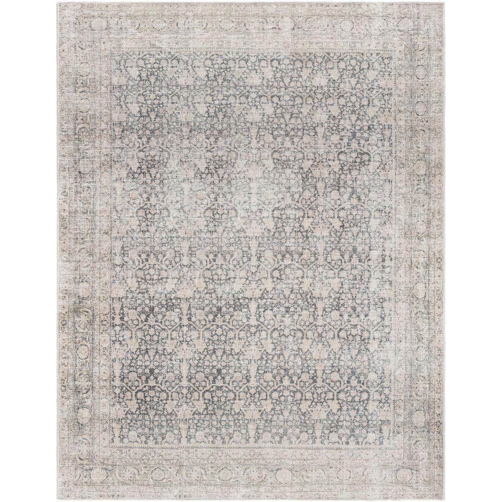 Machine Woven AML-2387 Black, Blush Rugs #color_black, blush