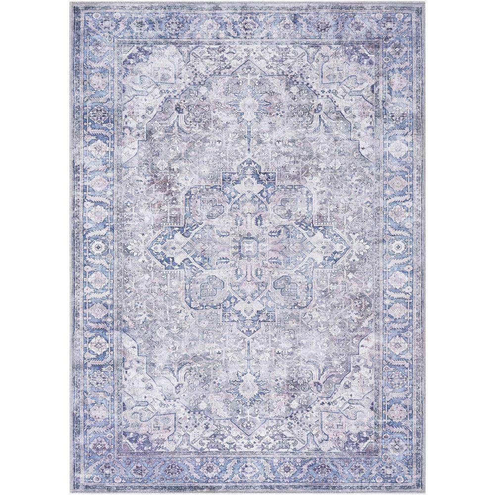 Machine Woven GOR-2303 Cream, Gray Rugs #color_cream, gray