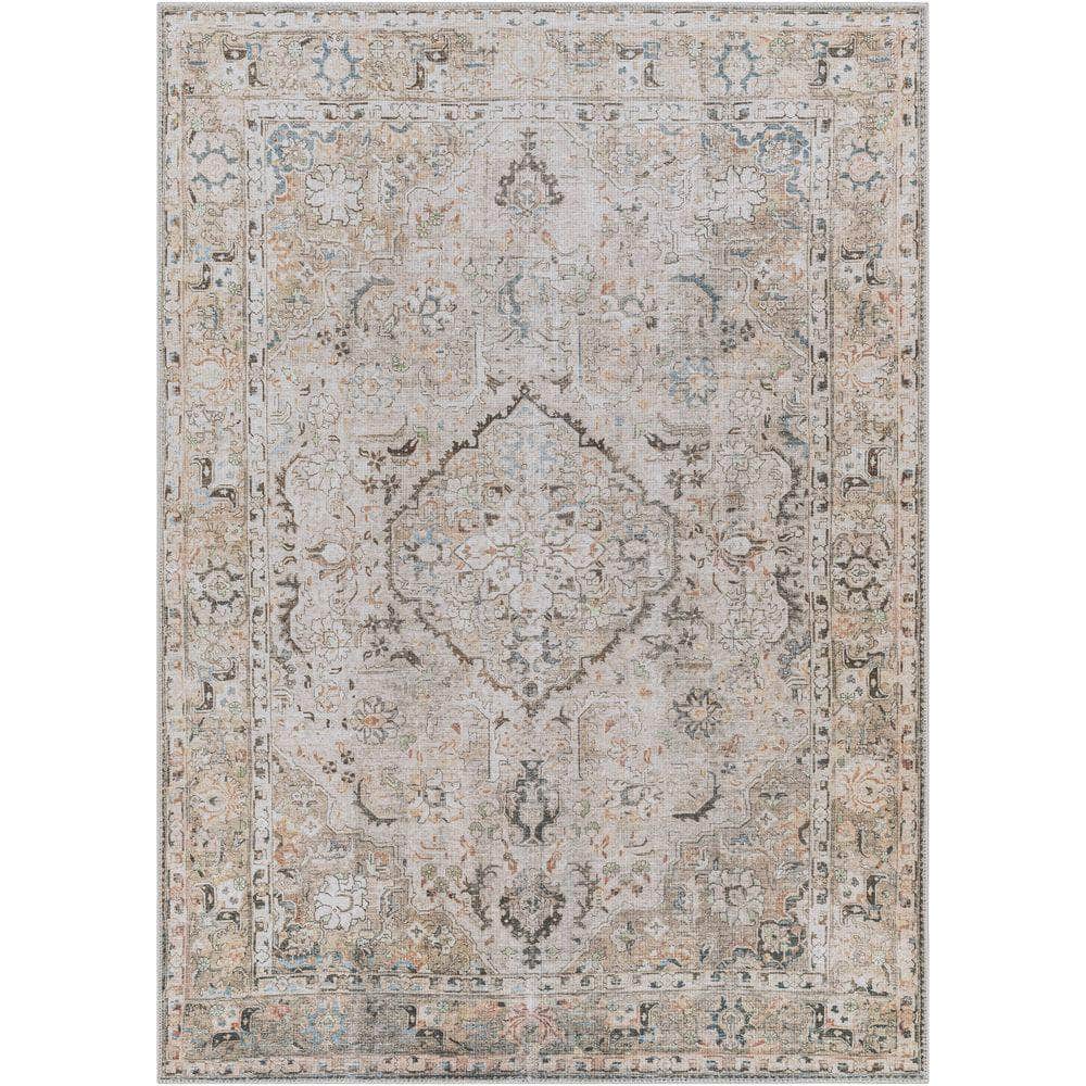 Machine Woven KMR-2306 Grass Green, Terracotta Rugs #color_grass green, terracotta