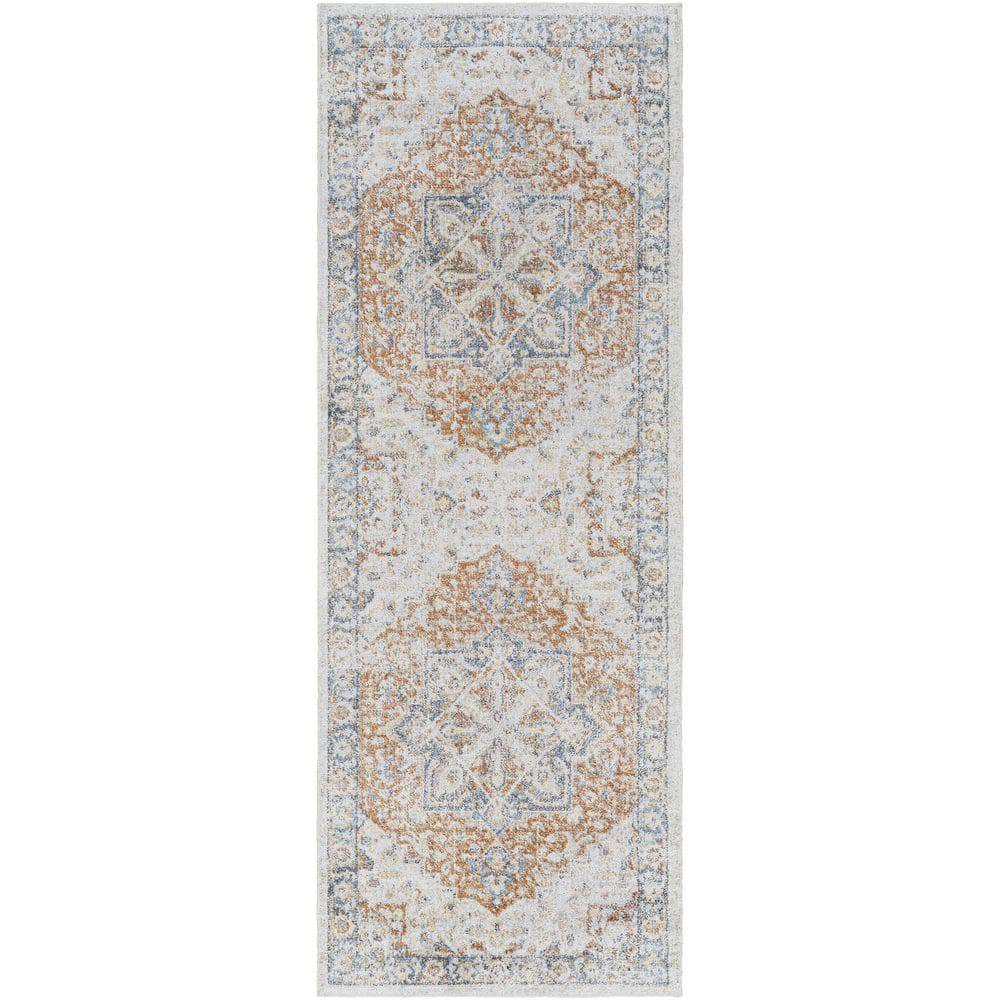Machine Woven LLL-2331 Gray, Oatmeal Rugs #color_gray, oatmeal