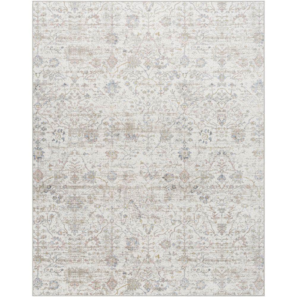 Machine Woven LVR-2358 Ivory, Brown Rugs #color_ivory, brown