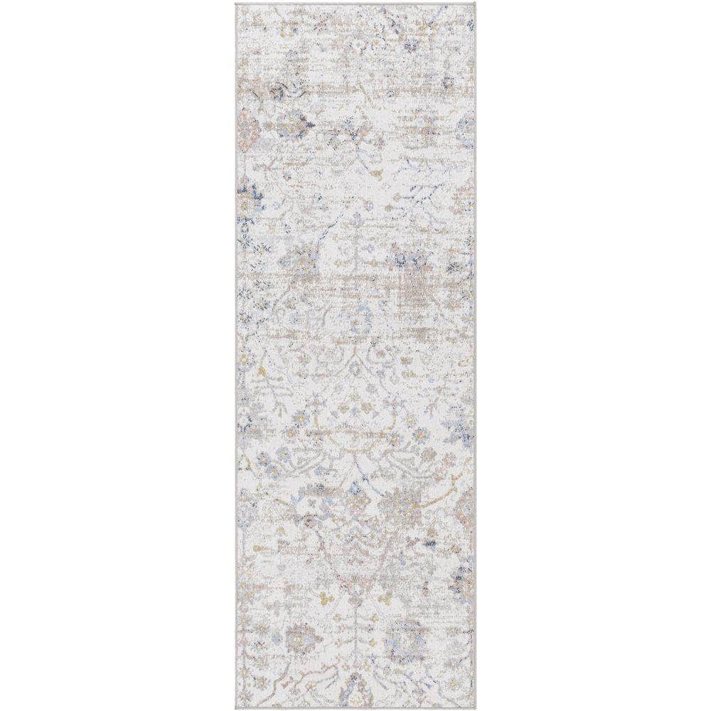 Machine Woven LVR-2358 Ivory, Brown Rugs #color_ivory, brown