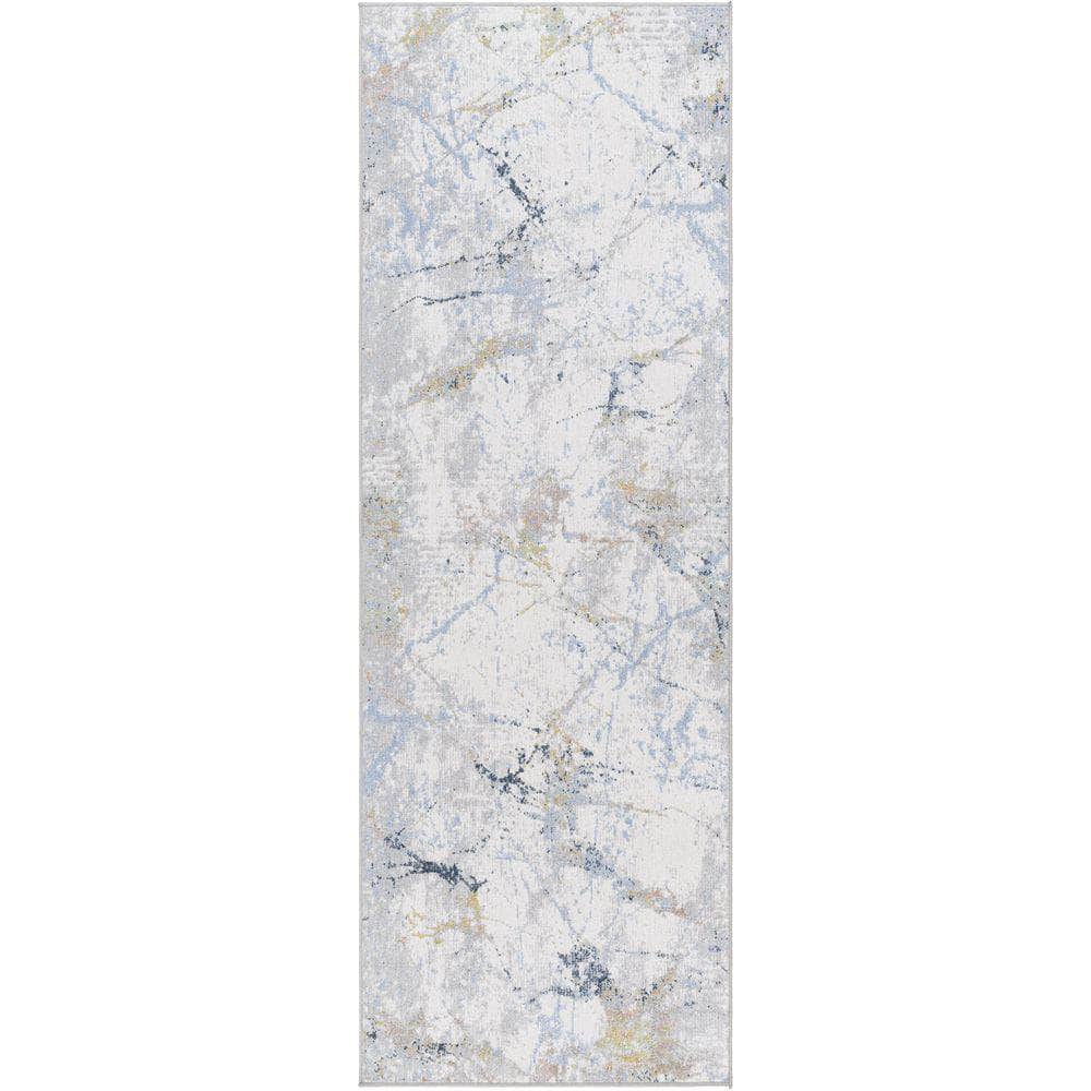 Machine Woven LVR-2356 Ivory, Slate Rugs #color_ivory, slate