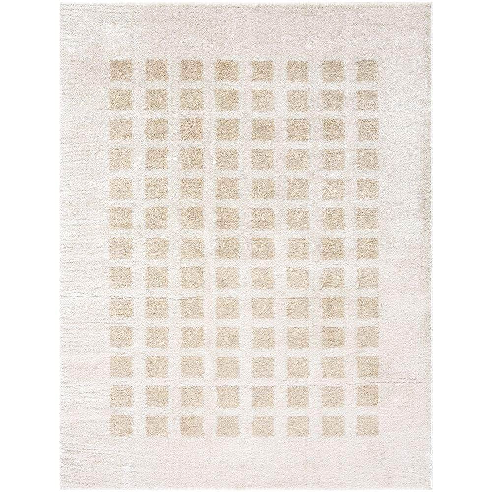 Machine Woven FSG-2319 Light Beige, Beige Rugs #color_light beige, beige