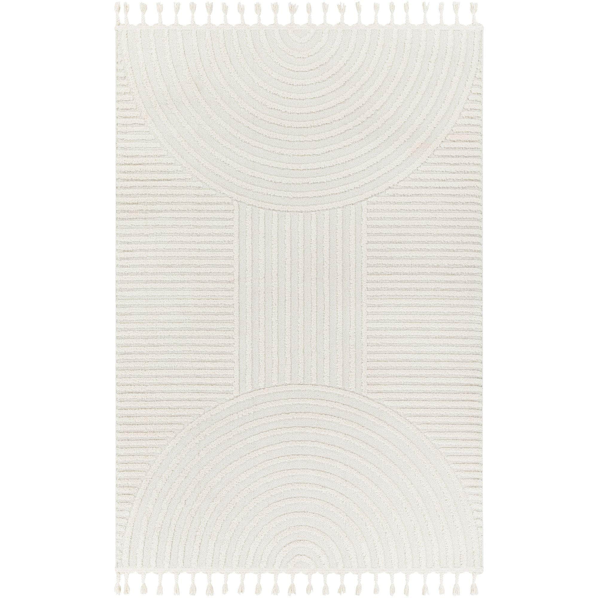 Machine Woven NOA-2309 Light Gray, Cream Rugs #color_light gray, cream