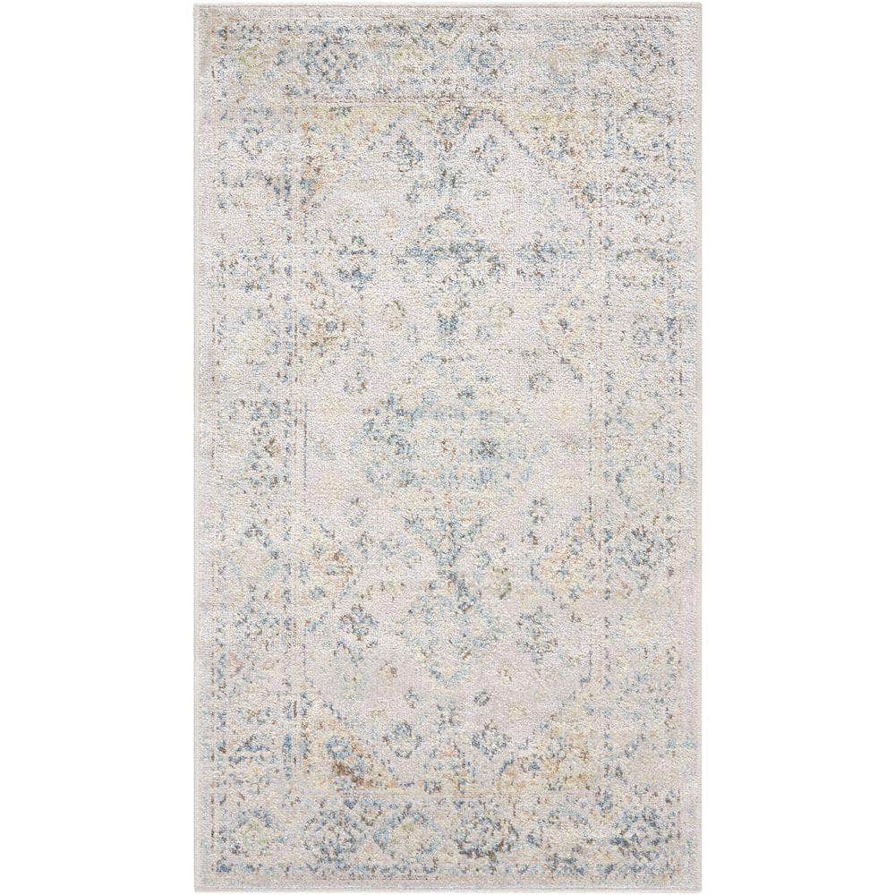 Machine Woven LLL-2352 Light Silver, Slate Rugs #color_light silver, slate